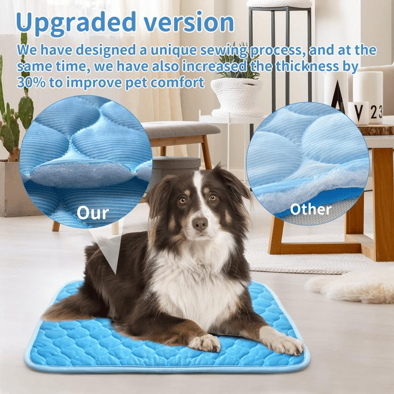 Dog Cooling Mat (4x more effective)