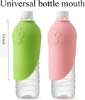 Portable Dog Water Bottle Adapter, Leak-Proof Pet Water Drinking Spout