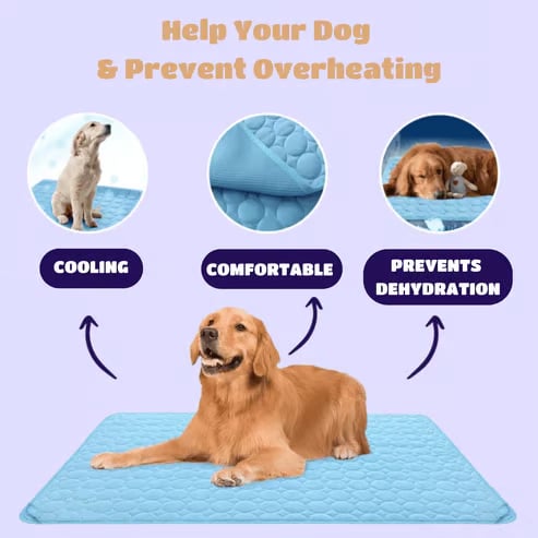 Dog Cooling Mat (4x more effective)