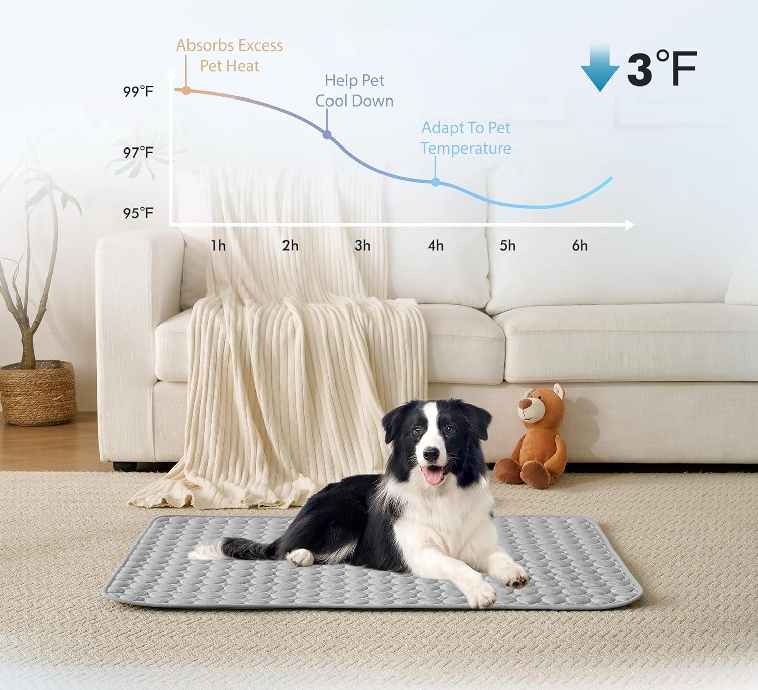 🔥Summer Hot Sale🧊Dog Cooling Mat (4x more effective)