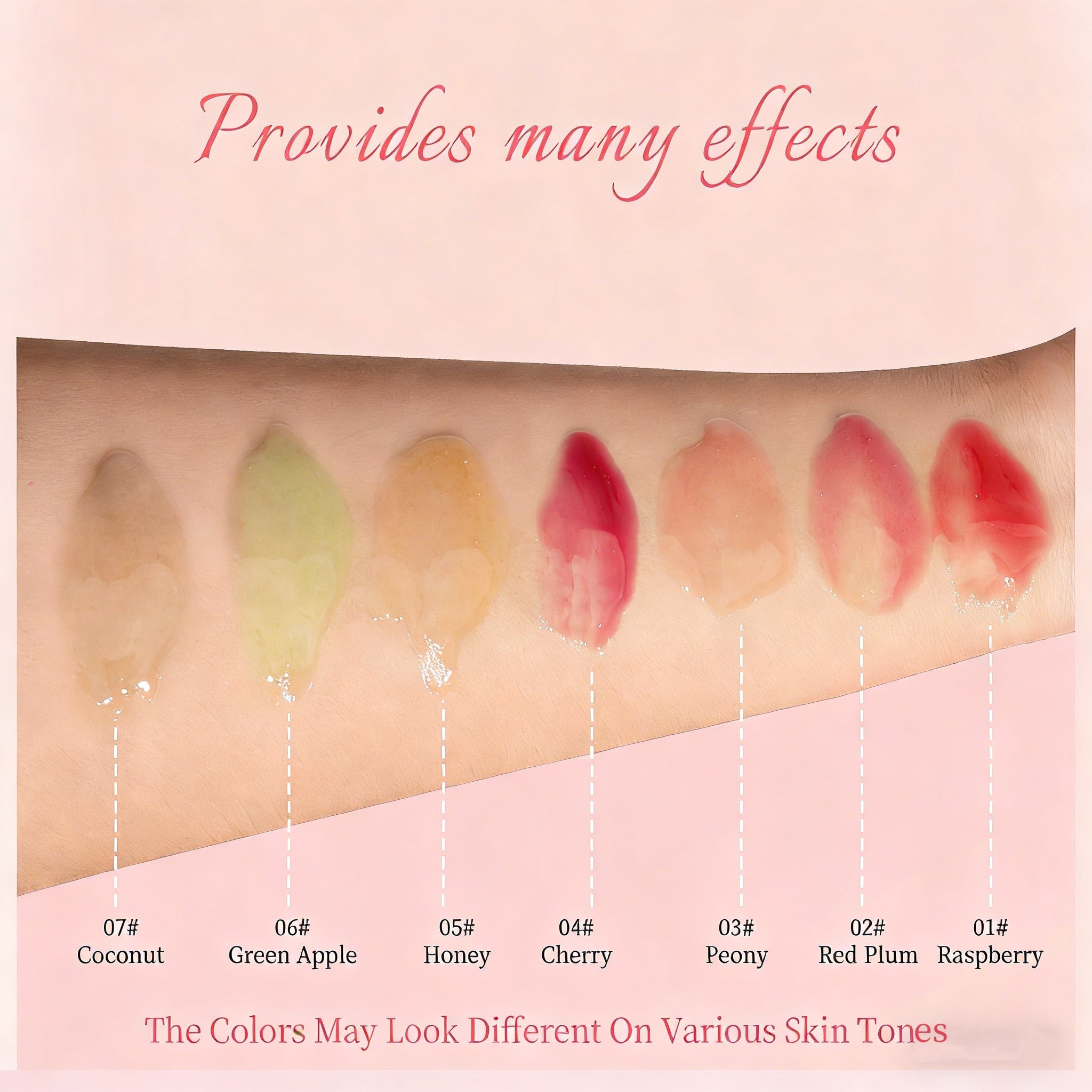 【🔥Final 3 hours 50% off🔥 】:Korean Lip Oil + Lip Stain-Shiny Mirror Finish, Non-stick Cup Long Lasting