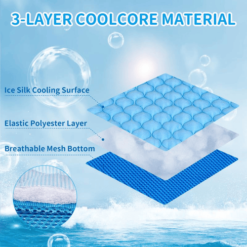 Dog Cooling Mat (4x more effective)