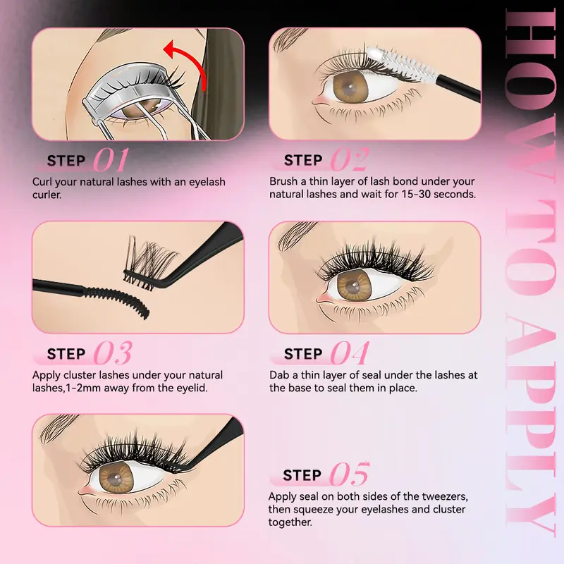 🔥Last Day 60% OFF – LOVILDS™ 3-in-1 Lash Bond, Seal & Remover – Salon Lashes at Home