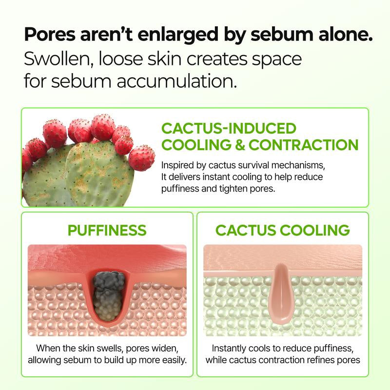 🌵✨ Instant Pore Eraser Cooling Balm