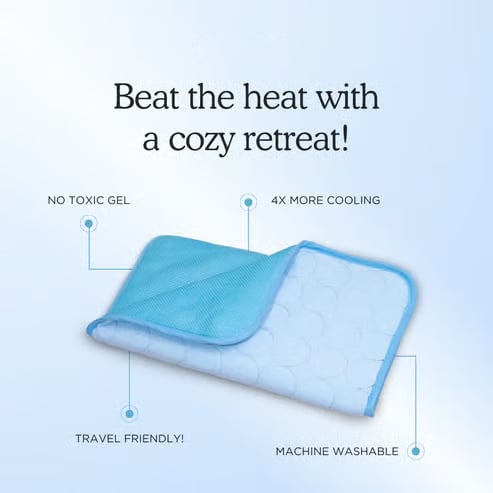 🔥Summer Hot Sale🧊Dog Cooling Mat (4x more effective)